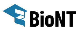 BioNT logo in blue